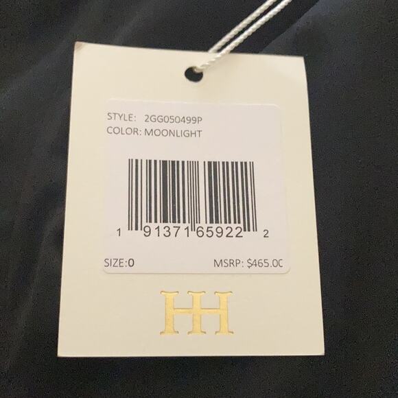 Haute Hippie Notch Collar Silk Wrap Dress Size 0 - Picture 8 of 10